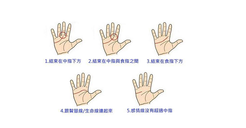 女生感情线图解，人双手的掌纹形成，你知道吗？