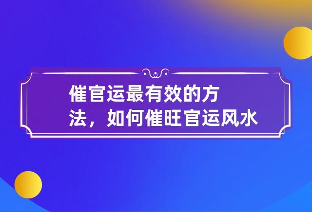 办公室风水学怎么增加财运的风水技巧