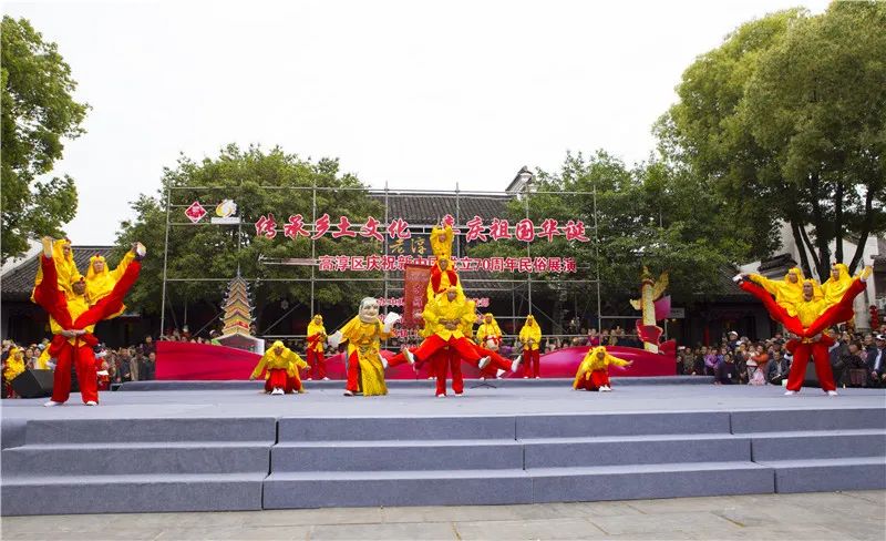 大年三十除夕夜，高淳登上央视新闻联播，沛桥高跷展非遗风采